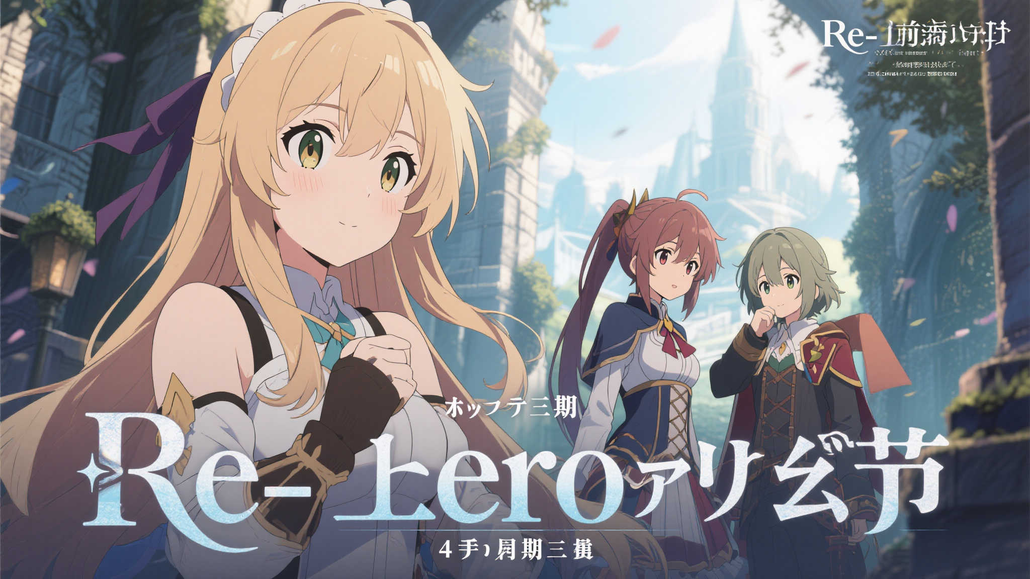 《Re0》动画第四季发布全新预告与视觉图，引发粉丝热议